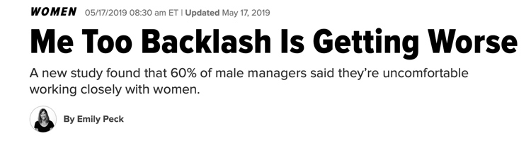 Me Too Backlash Is Getting Worse